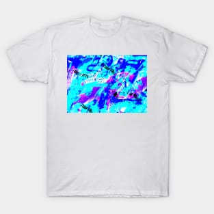 Ocean Abstract - Swimming Against the Tide T-Shirt